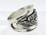 Recon Ring, Sterling Silver Style A