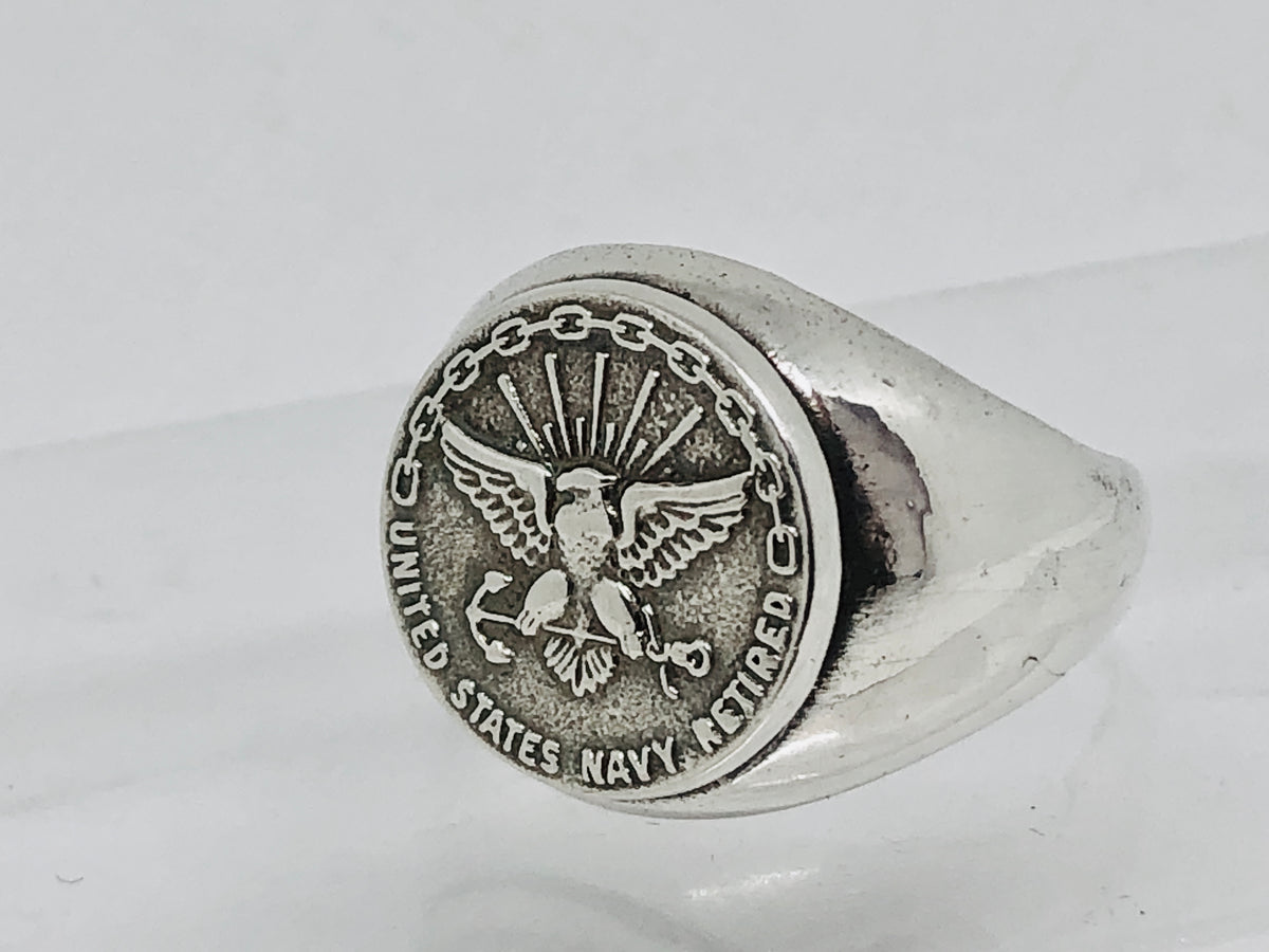 Military sale retirement rings