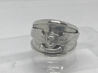 Navy Enlisted Aviation Warfare Specialist Ring, Sterling Silver,  Style B