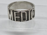 Medic Ring, Sterling Silver