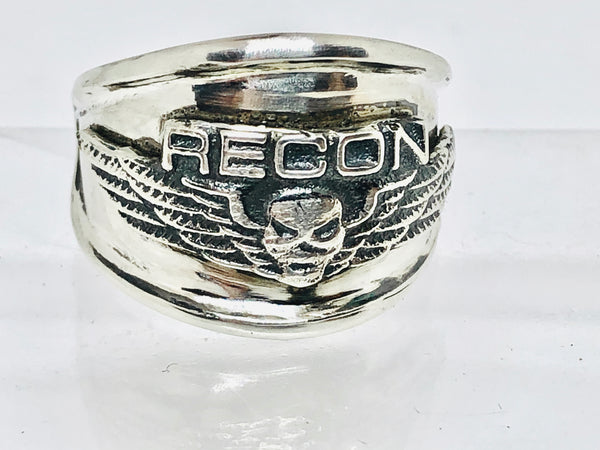 Recon Ring, Sterling Silver Style A