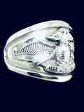 Fleet Marine Force Ring, Sterling Silver, Style B