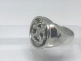 Boatswains Ring, Sterling Silver, Style C