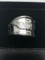 Aviator Ring, Sterling Silver, Style B