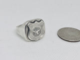 Master at Arms Ring, Sterling Silver, Style A