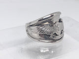 Navy Enlisted Aviation Warfare Specialist Ring, Sterling Silver,  Style B