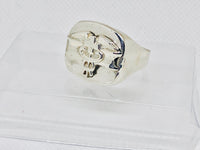 Combat Medic Ring, Sterling Silver