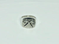 Signalman (SM) Ring, Sterling Silver