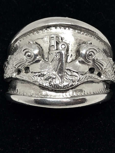 Submarine on sale dolphin ring