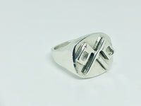 Signalman (SM) Ring, Sterling Silver