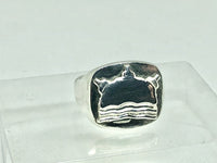 Mineman Ring,  Sterling Silver