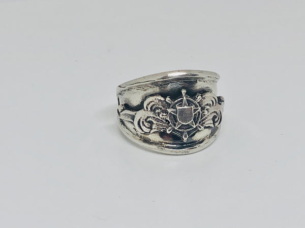 Cutterman USCG Ring,  Sterling Silver