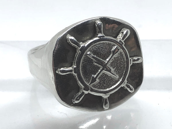 Operations Technician Ring, Sterling Silver