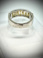 Marines Ring with gold plated lettering