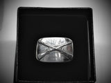 Infantryman sterling silver ring