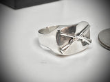 Infantryman sterling silver ring